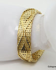 Armband Teppichmuster Vintage in 750/18K Gelbgold massiv