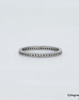 Ring Memoirering mit ca. 0,50ct H-si Brillant in 585/14K Weißgold Gr. 53