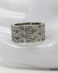 Maillon Panthère Ring 1,26ct Brillant in 750/18K Weißgold Gr. 53 mit Papieren