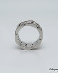 Maillon Panthère Ring 1,26ct Brillant in 750/18K Weißgold Gr. 53 mit Papieren