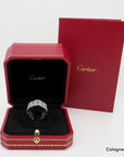Maillon Panthère Ring 1,26ct Brillant in 750/18K Weißgold Gr. 53 mit Papieren