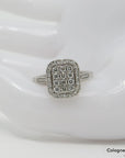 Ring Solitärring mit 0,51ct F-G/si Brillant in 750/18K Weißgold Gr. 53