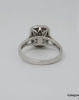 Ring Solitärring mit 0,51ct F-G/si Brillant in 750/18K Weißgold Gr. 53