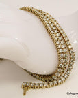 30ct W-si Brillant in 585/14K Gelbgold Lä. 51