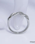 27ct G-VS Diamant in 750/18K Weißgold Gr. 54