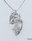 00ct W-si Brillant in 850`er Platin Länge 38cm