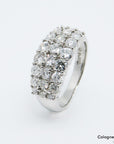34ct D-vsi Brillant in 850`er Platin Gr. 50