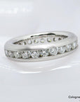 06ct TW-si Brillant in 750/18K Weißgold Gr. 55