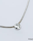 10ct W-si Brillant in 750/18K Weißgold Länge 42cm