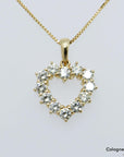 30ct TW-vsi Brillant in 750/18K Gelbgold Länge 38cm