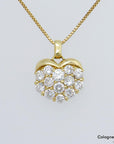 00ct TW-vsi Brillant in 750/18K Gelbgold Länge 40cm