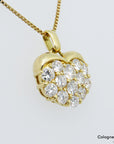 00ct TW-vsi Brillant in 750/18K Gelbgold Länge 40cm