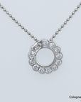 70ct TW-vsi Brillant in 850 + 900`er Platin Länge 42cm