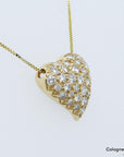43ct W-si Brillant in 585/14K Gelbgold Länge 46cm