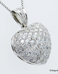 00ct TW-vsi Brillant in 850 + 900`er Platin Länge 38cm