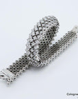 50ct G-SI Brillant in 750/18K Weißgold Lä. 18 cm