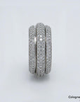 Piaget Possession Pavè Ring mit Brillant Besatz in 750/18K Weißgold Gr. 57 UVP.: 23.300