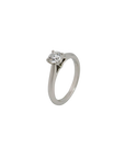 Cartier Solitärring mit 0,42ct D-vs 1 in 950`er Platin Gr. 47 / GIA Expertise